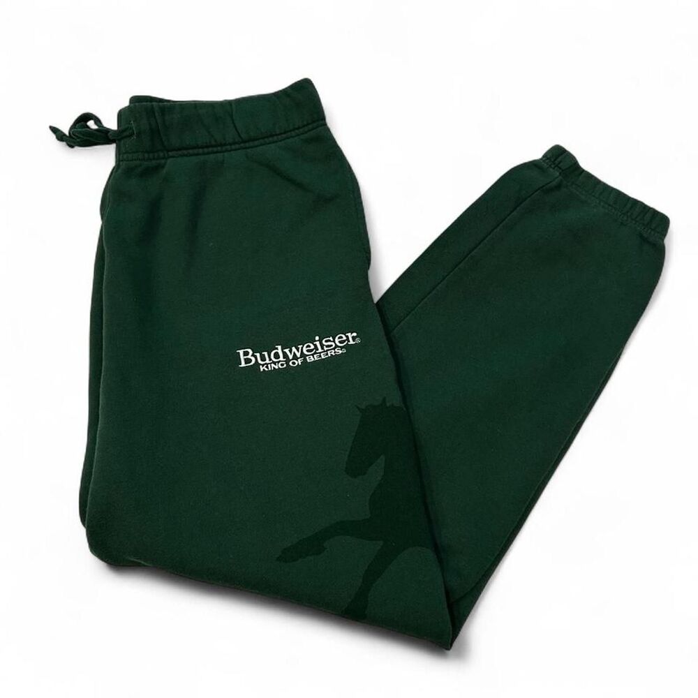 Pacsun Budweiser Clydesdale Men's Sweatpants Forest Green